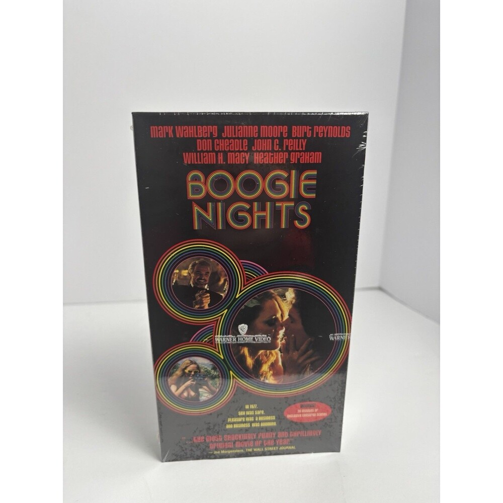 Boogie Nights VHS 1998 Mark Wahlberg **SEALED NEW**